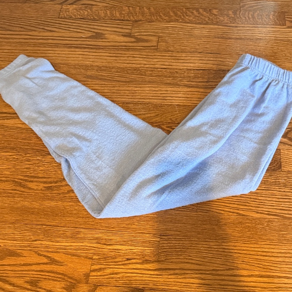 NWT Suzette Soft Light Blue Kids Sweatpants - Cozy Everyday Bottoms Size Medium